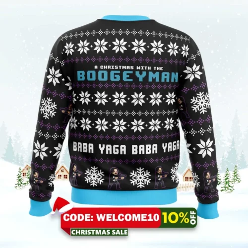 christmas boogeyman john wick ugly sweater 2
