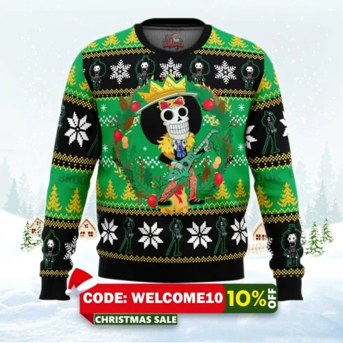 christmas brook one piece ugly christmas sweater 1