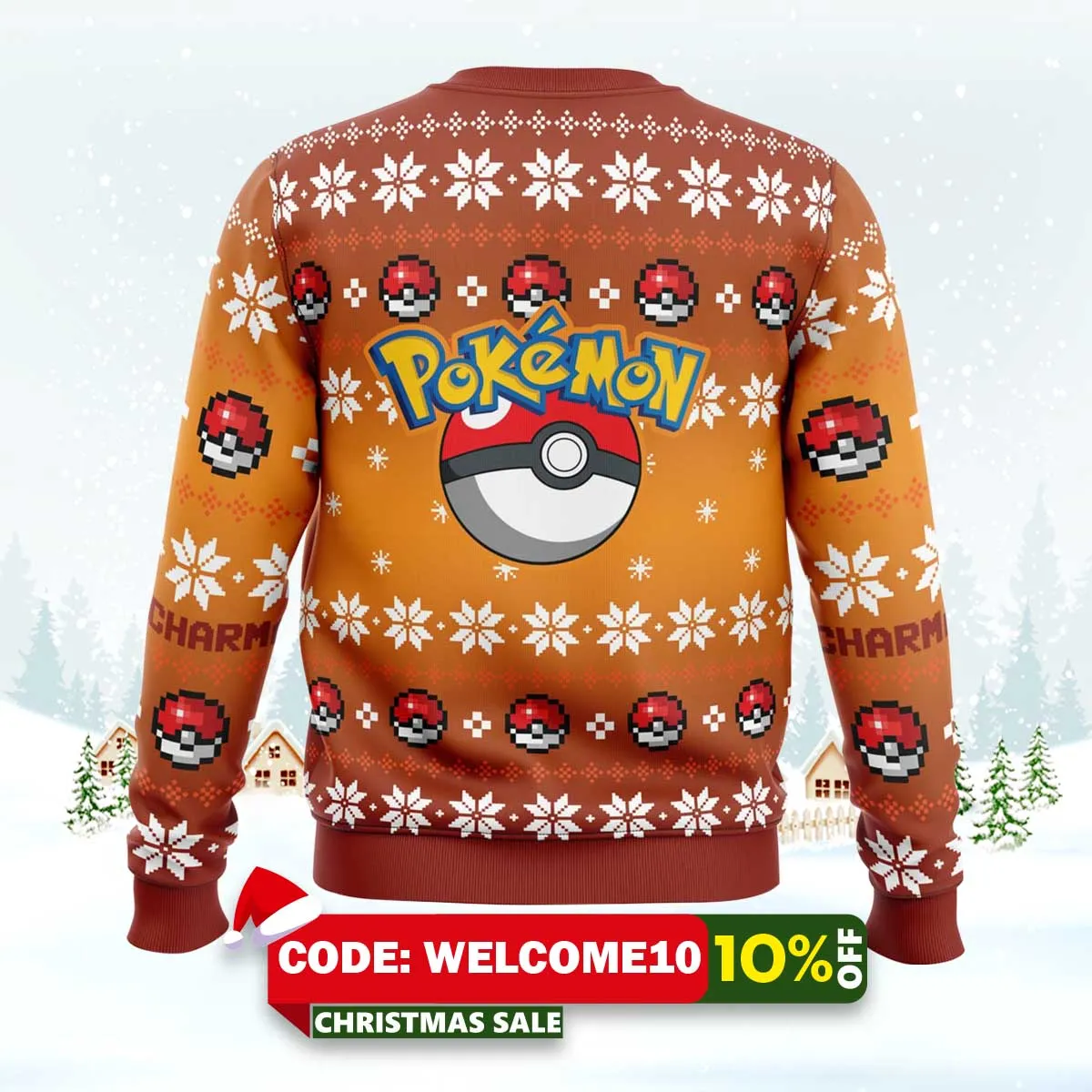 christmas charmander pokemon ugly christmas sweater 2 christmas charmander pokemon ugly christmas sweater 2