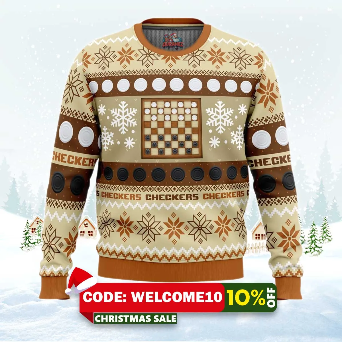 christmas checkers board games ugly christmas sweater 1 christmas checkers board games ugly christmas sweater 1