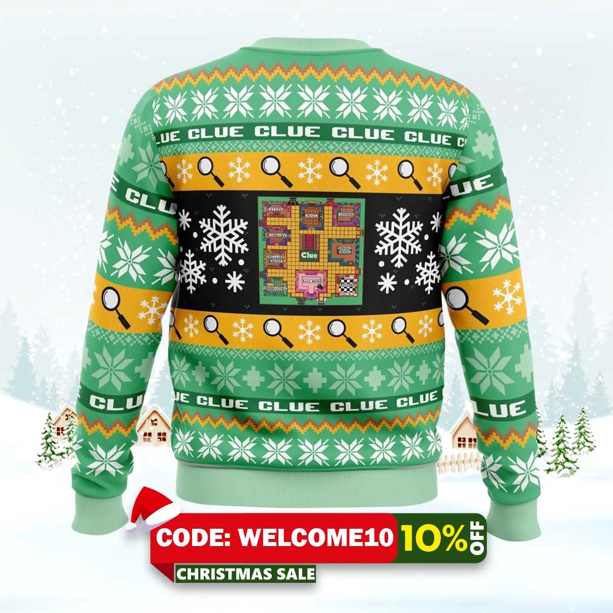 christmas clue board games ugly christmas sweater 2 christmas clue board games ugly christmas sweater 2