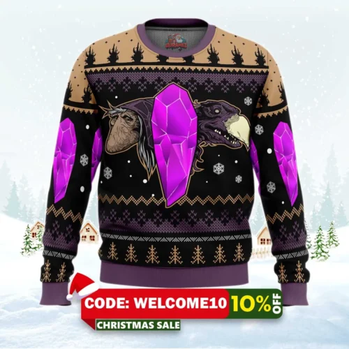 christmas crystal the dark crystal ugly christmas sweater 1
