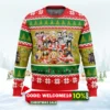 christmas demon slayer squad demon slayer ugly christmas sweater 1