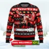 christmas denji chainsaw man ugly christmas sweater 1