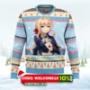 christmas doll violet evergarden ugly christmas sweater 1