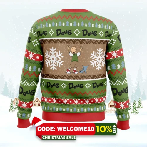 christmas doug nickelodeon ugly christmas sweater 2