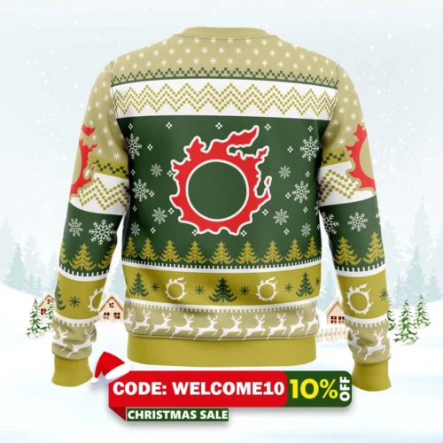 christmas fantasy final fantasy xiv ugly christmas sweater 2