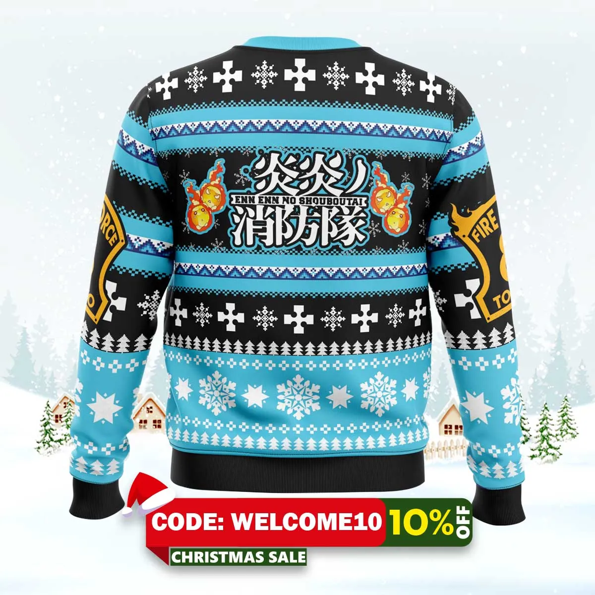 christmas flame fire force ugly christmas sweater 2 christmas flame fire force ugly christmas sweater 2