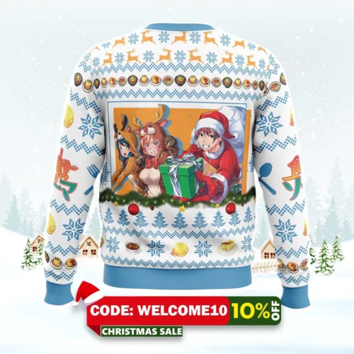 Christmas Food Wars! Ugly Christmas Sweater 1 christmas food wars! ugly christmas sweater 2