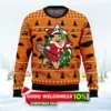 christmas fred the flintstones ugly christmas sweater 1