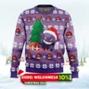 christmas gengar pokemon ugly christmas sweater 1