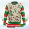 christmas haikyuu ugly christmas sweater 1