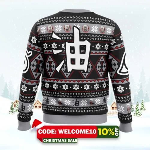Christmas Jiraiya Naruto Ugly Christmas Sweater 1 christmas jiraiya naruto ugly christmas sweater 2