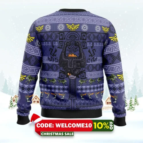 Christmas Midna Legend Of Zelda Ugly Christmas Sweater 1 christmas midna legend of zelda ugly christmas sweater 2