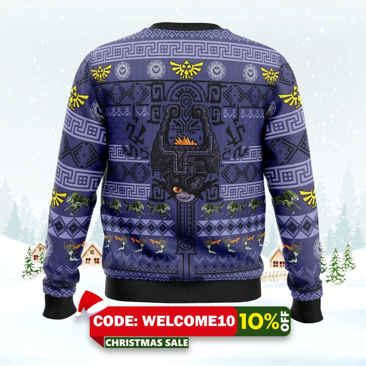 christmas midna legend of zelda ugly christmas sweater 2 christmas midna legend of zelda ugly christmas sweater 2