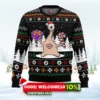 christmas migi parasyte ugly christmas sweater 1