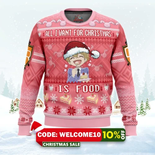 christmas mitsukuni quran high school host club ugly christmas sweaters 1