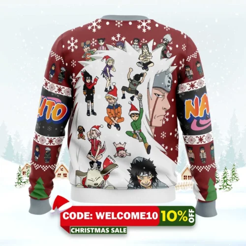 Christmas Naruto Characters Naruto Ugly Christmas Sweater 1 christmas naruto characters naruto ugly christmas sweater 2