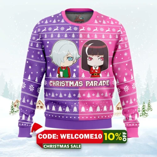 christmas parade death parade ugly christmas sweater 1