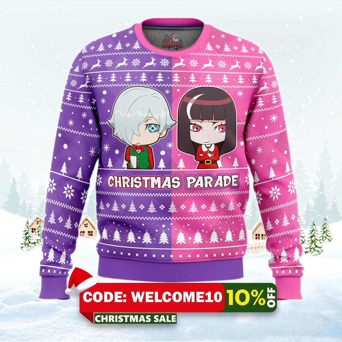 christmas parade death parade ugly christmas sweater 1 christmas parade death parade ugly christmas sweater 1