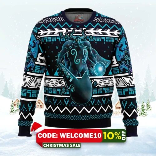 christmas phantom legend of zelda ugly christmas sweater 1