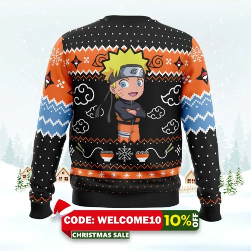 christmas ramen uzumaki naruto christmas sweater 2