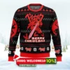christmas red guts berzerk ugly christmas sweater 1