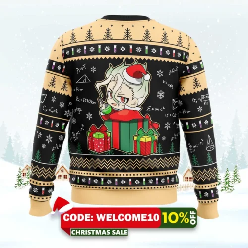 christmas senkuu dr stone ugly christmas sweater 2