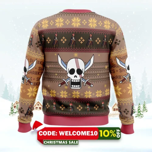 christmas shanks one piece ugly christmas sweater 2