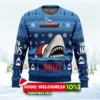 christmas shark santa jaws ugly christmas sweater 1