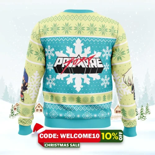 christmas snowflakes promare christmas sweater 2
