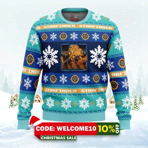 christmas starfinder board games ugly christmas sweater 1