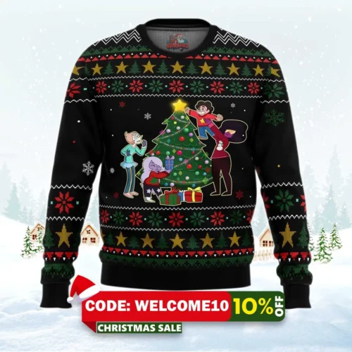 christmas steven steven universe ugly christmas sweater 1