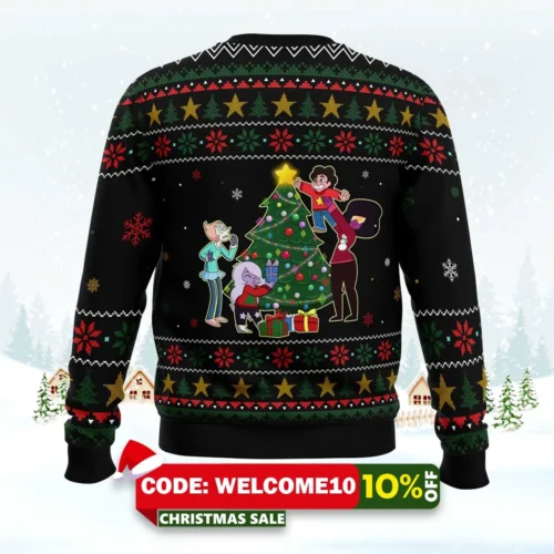 christmas steven steven universe ugly christmas sweater 2