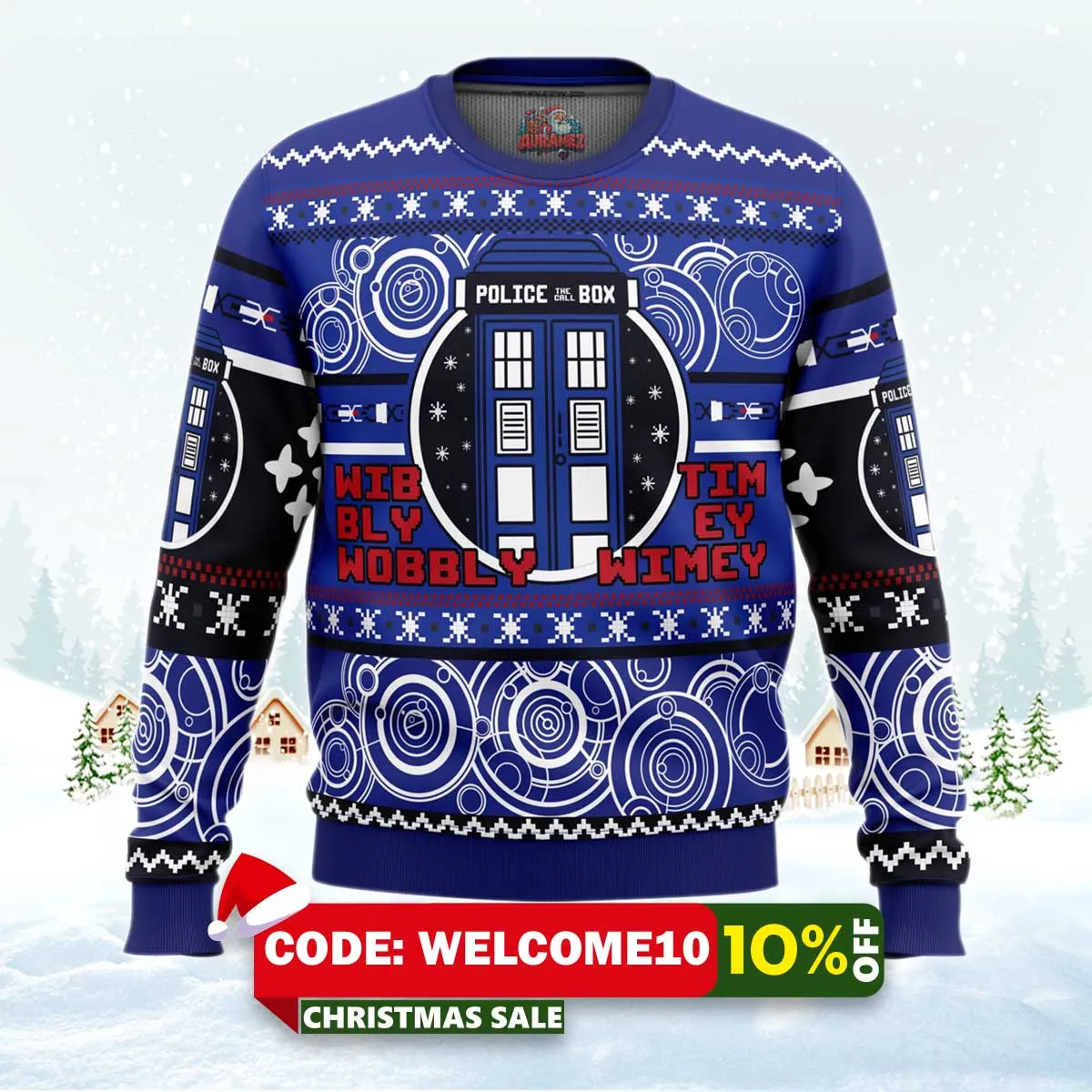 christmas through time and space doctor who ugly christmas sweater 1 christmas through time and space doctor who ugly christmas sweater 1