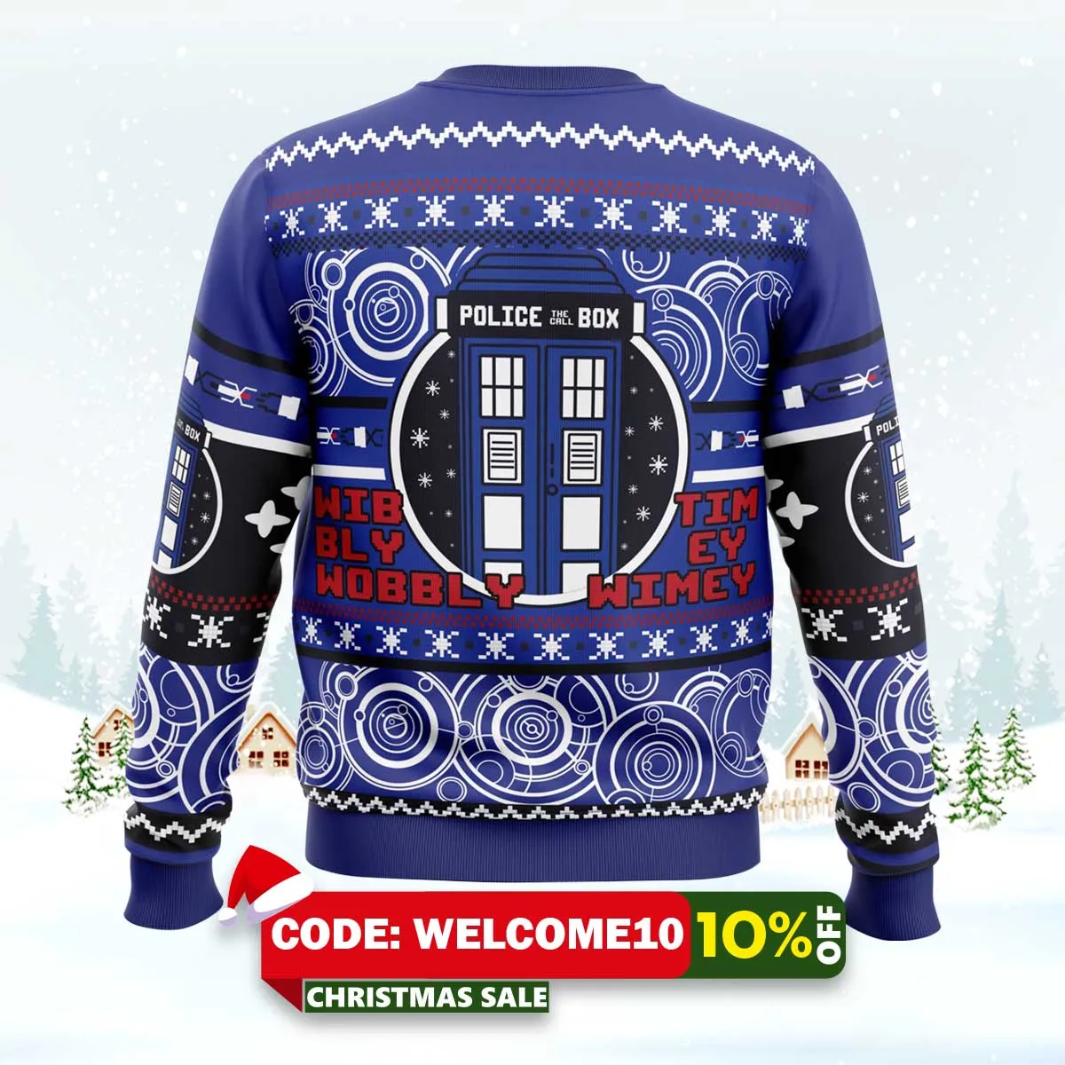 christmas through time and space doctor who ugly christmas sweater 2 christmas through time and space doctor who ugly christmas sweater 2