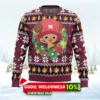 christmas tony tony chopper one piece ugly christmas sweater 1