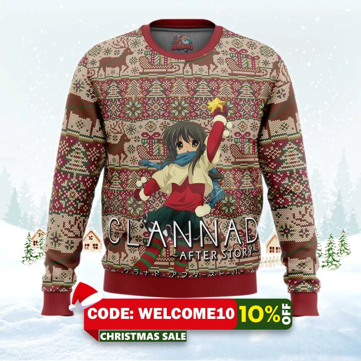 clannad alt ugly sweater 1 clannad alt ugly sweater 1