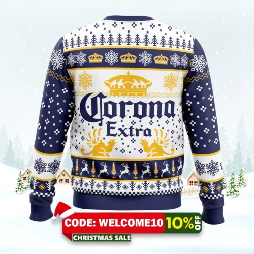 corona extra ugly christmas sweater 2