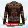 dbz goku over 9000 dragon ball z ugly christmas sweater 1