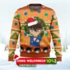 detective conan ugly christmas sweater 1