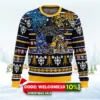 digimon ugly christmas sweater 1
