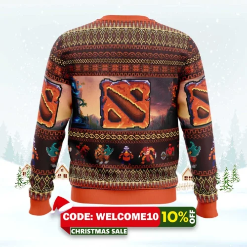 dire dota 2 ugly christmas sweater 2