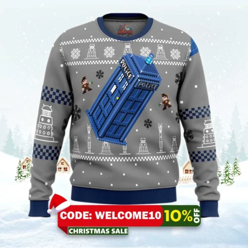doctor who ugly christmas sweater 1