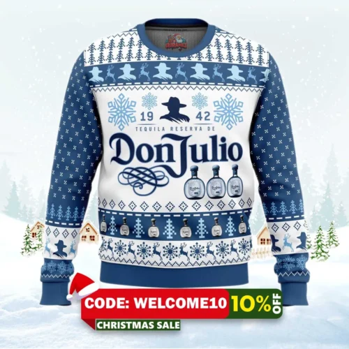 don julio ugly christmas sweater 1