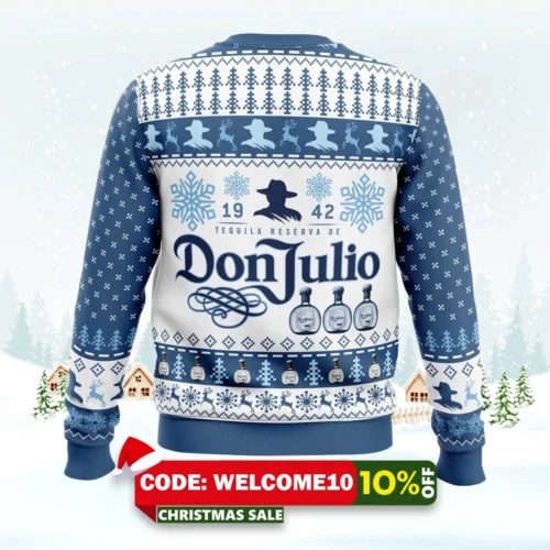 don julio ugly christmas sweater 2