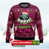 doom invader zim ugly christmas sweater 1