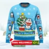 doraemon ugly christmas sweater 1