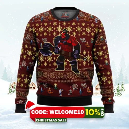 dota2 ugly christmas sweater 1