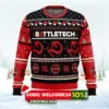 draconis battletech ugly christmas sweater 1
